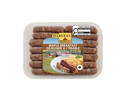 Maple Breakfast Pork Sausage - 375.0 G