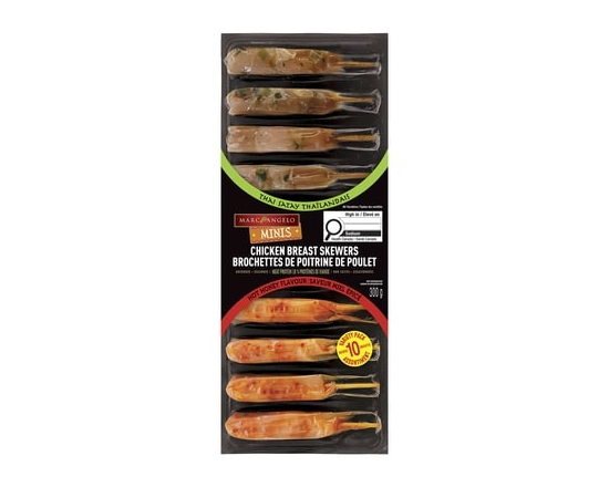 Chicken Breast Skewers Thai Satay | Hot Honey Flavour - 300.0 G