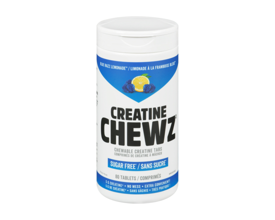 Chewable Creatine Tabs Blue Razz Lemonade - 369.0 G
