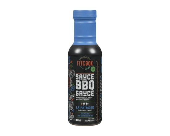 Fit Sauces Sauce bbq la patriote whisky érable - 355.0 ML