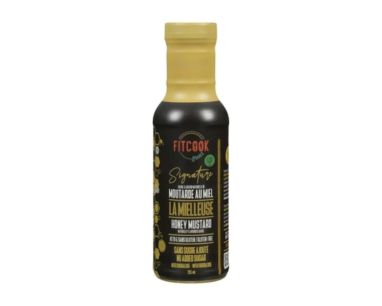 Fit Sauces Signature sauce à saveur naturelle de moutarde au miel la mielleuse - 355.0 ML