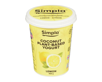 Coconut Plant-Based Yogurt Lemon - 450.0 G