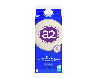 The A2 Milk Company 2% M.F. Partly Skimmed Milk - 2.0 L