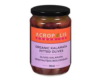 Acropolis Organics Organic Kalamata Pitted Olives - 720.0 ML