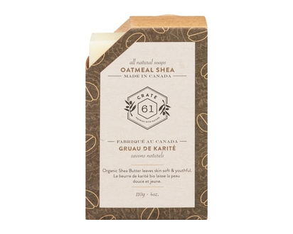 Crate 61 All Natural Soaps Oatmeal Shea - 110.0 G