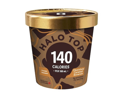 Halo Top Frozen Dessert, Chocolate Caramel Brownie - 473.0 ML