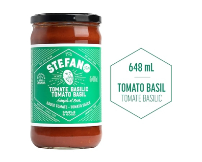 Stefano Faita Sauce pour pâtes tomate basilic - 648.0 ML