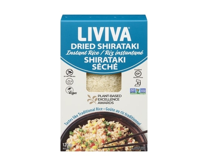 LIVIVA Rice Dried Shirataki Instant Rice - 120.0 G