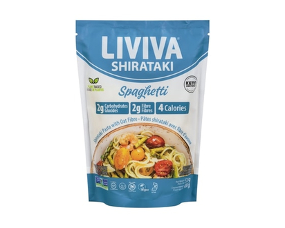 LIVIVA Shirataki Pasta Spaghetti with Oat - 400.0 G