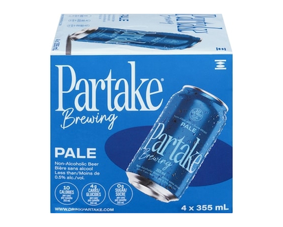 Partake Non Alcoholic Beer, PALE - 355.0 ML