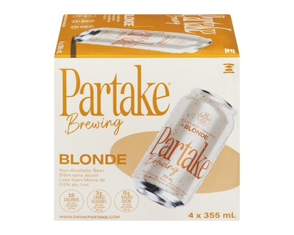 Partake Craft Non-Alcoholic Beer Blonde - 355.0 ML