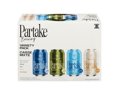 Partake Non-Alcoholic Beer Variety Pack - 355.0 ML