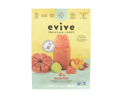 Evive Smoothie Cubes Sunrize Strawberry & Peach Lemonade - 405.0 G