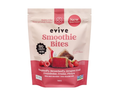 Evive Smoothie Bites Raspberry, Strawberry, Dragon Fruit - 144.0 G