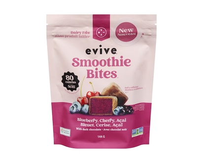 Evive Smoothie Bites Blueberry, Cherry, Açai - 144.0 G