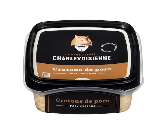 Charlevoix Cretons de porc - 250.0 G