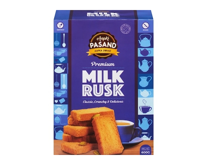 Aapki Pasand Milk Rusk - 600.0 G