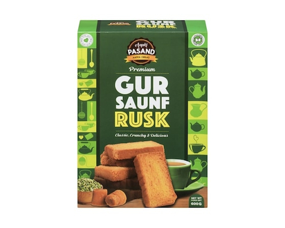 Aapki Pasand Gur Saunf Rusk - 600.0 G