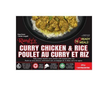 Randy's Curry Chicken & Rice - 375.0 G