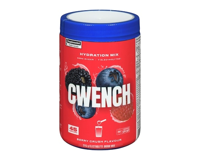 CWENCH Hydration Mix Electrolyte Drink Mix Berry Crush Flavour - 315.0 G