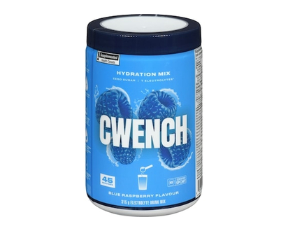 CWENCH Hydration Mix Electrolyte Drink Mix Blue Raspberry Flavour - 315.0 G