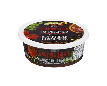 Fresh Is Best Salsa & Co Southwestern Black Bean & Corn Salsa Savory - 220.0 G