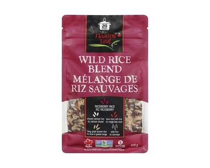 Floating Leaf Wild Rice Blend Riceberry Rice - 400.0 G