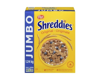 Shreddies Cereal Original Jumbo - 1.24 KG