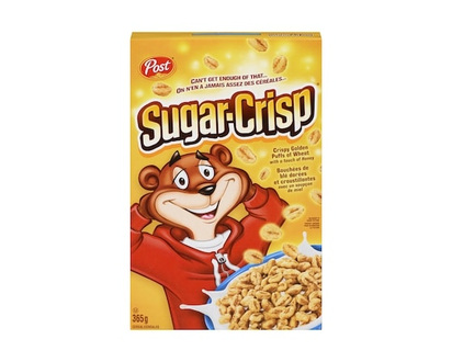 Post Céréales Sugar Crisp - 365 G