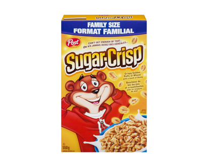 Post Sugar Crisp Family Size - 550.0 G
