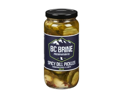 BC Brine Spicy Dill Pickles - 500.0 ML