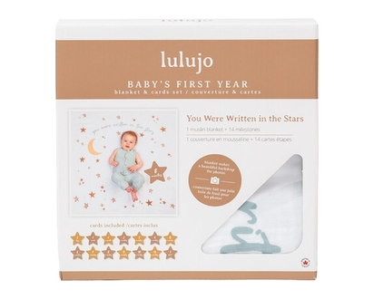 Couverture pour la 1ère année de bébé – Écrit dans les étoiles - 1.0 EA