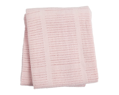 Couvertures cellulaires en coton - Rose - 1.0 EA