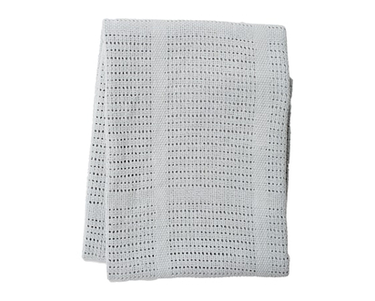 Couvertures cellulaires en coton - Gris - 1.0 EA