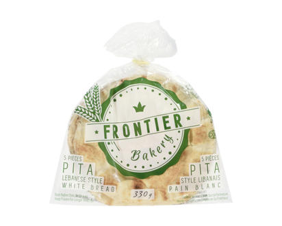 Frontier Bakery Lebanese Style White Pita - 330.0 G