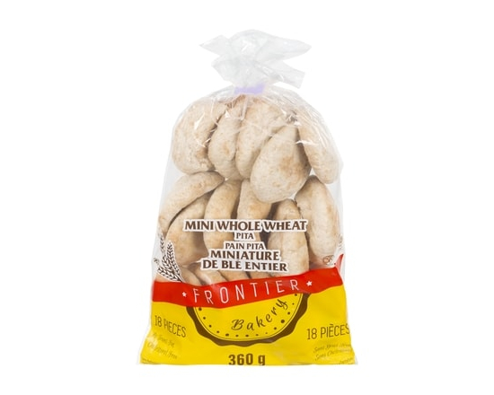 Frontier Bakery Miniature De Blé Entier Pain Pita - 360.0 G