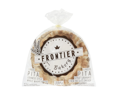 Frontier Bakery Lebanese Style Whole Wheat Pita - 330.0 G