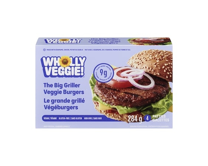 Wholly Veggie The Big Griller Veggie Burgers - 284.0 G