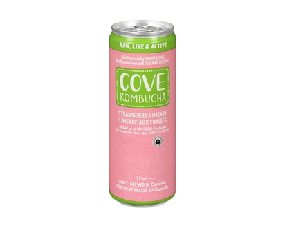 COVE Organic Lime Strawberry Kombucha - 355.0 ML