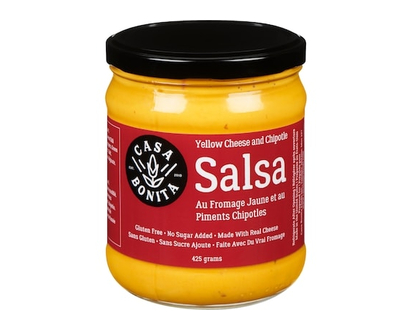 Casa Bonita Yellow Cheese And Chipotle Salsa Medium - 425.0 G