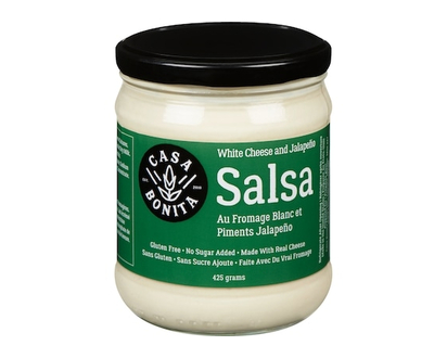 Casa Bonita White Cheese And Jalapeño Salsa Mild - 425.0 G