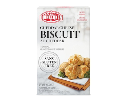 Duinkerken Cheddar Cheese Biscuit Premium Gluten Free Baking Mix - 322.0 G