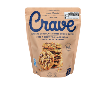 Oatmeal Chocolate Toffee Cookie Dough - 360.0 G