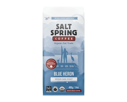 Salt Spring Coffee, Blue Heron - 400.0 G