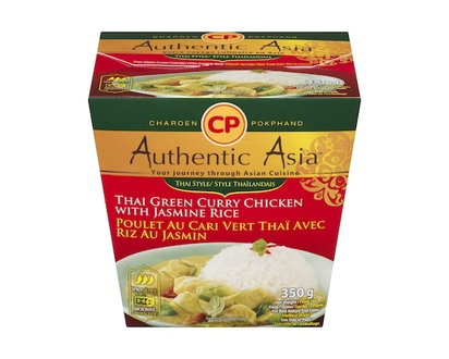 Charoen Pokphand Green Curry Chicken With Jasmine Rice - 350.0 G