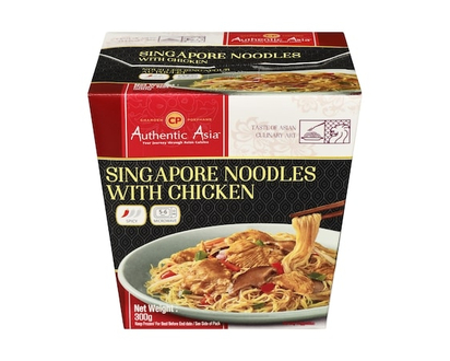 Charoen Pokphand Authentic Asia Singapore Noodles With Chicken Spicy - 300.0 G