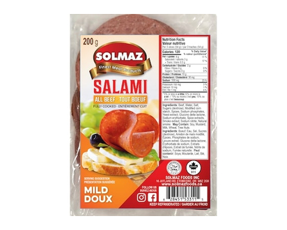 Halal Mild Salami All Beef - 200.0 G