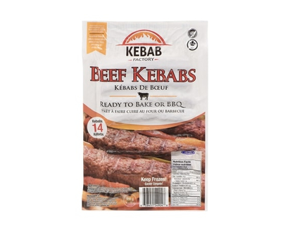 Kebab Factory Beef Kebabs Medium - 910.0 G