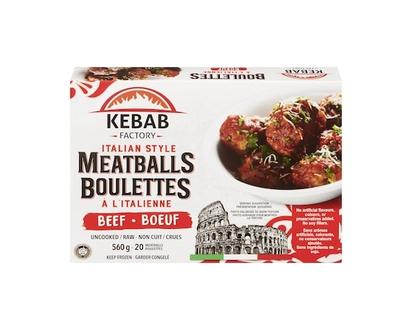 Kebab Factory Italian Style Meatballs Beef - 560.0 G