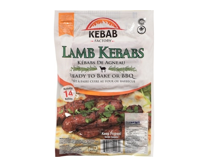 Kebab Factory Lamb Kebabs Medium - 910.0 G